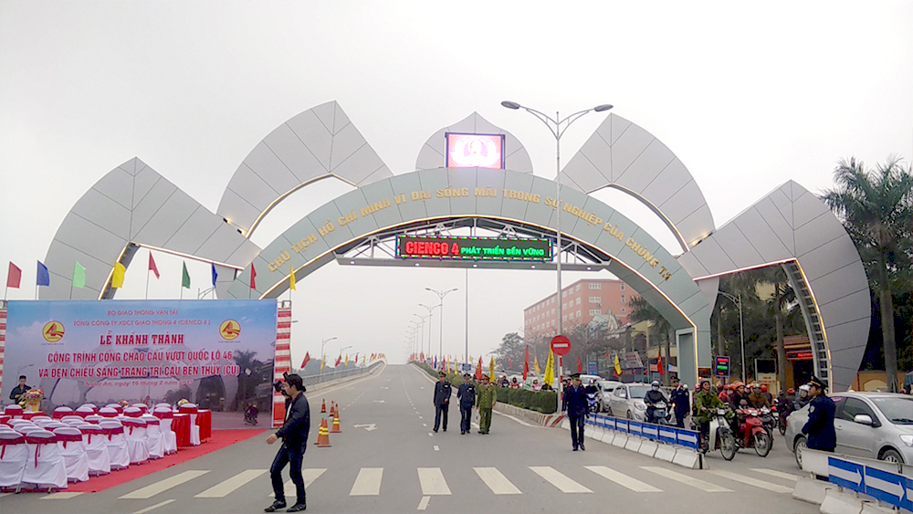 Mẫu cổng chào ốp alu